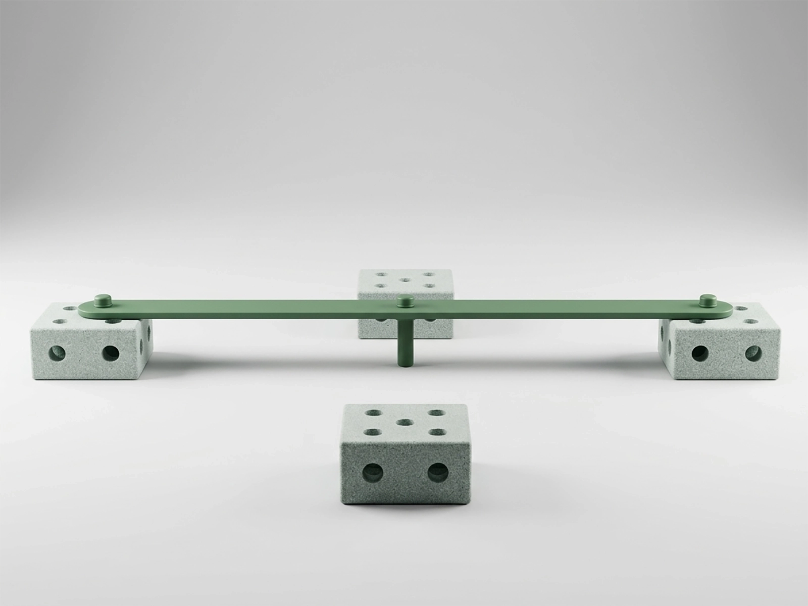 Wooden Balance Bench — photo 2